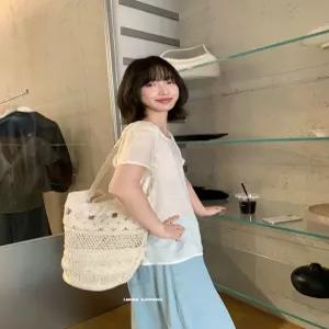 여름 빅사이즈 플레어 민소매 여성 롱원피스 데님 레트로 원피스