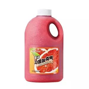 [욜로커피] 흥국에프앤비 자몽 농축액 1500ml 에이드