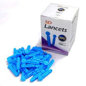 SD 란셋 30g 100개/사혈침/채혈침/랜싯/당뇨침/바늘
