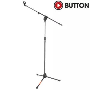 BUTTON 버튼 T자형 마이크 스탠드