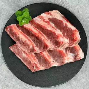 [일품나라]미국산 텍사스 bbq용 노커팅 소 등갈비 1kg(일반아이스박스)