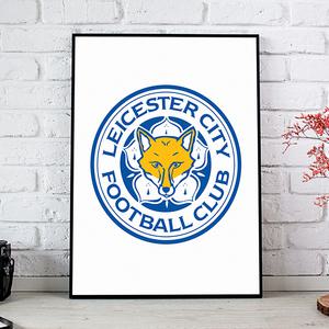 레스터시티 FC 제이미바디 축구 브로마이드 포스터 액자