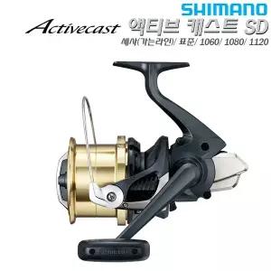 25액티브캐스트 SD 세사/표준/1060/1080/1120.최대드랙력20Kg G프리/페럴바디 AR-C스풀 사일런트 드라이브 대형 스피닝릴.잉어/장어/우럭/광어/부시리/대구지깅/원투