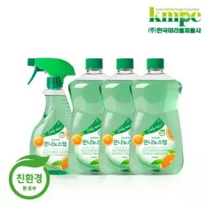 은나노스텝 시즌3 다용도세정제 550ml * 1통 + 리필 3통