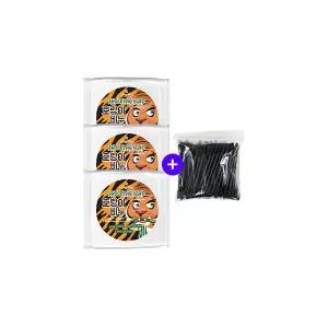 [라벨영]호랑이비누 100g 3개 면봉1팩증정피부결점케어병풀 티트리함유클렌징폼수제비누
