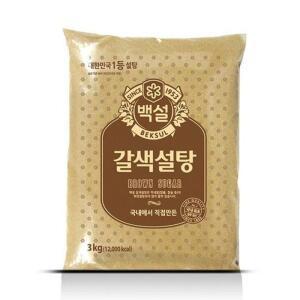 [XB836LOK_48]CJ 갈색설탕 3kg 간장 자일로스설탕 소금