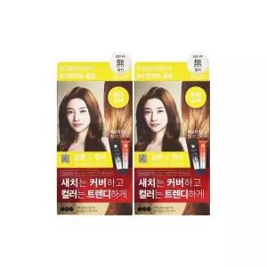 엘지 엘라스틴 염색약 살롱드컬러 밝은갈색 X 2개