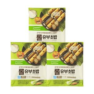 풀무원 롤유부초밥 280g×3개 손쉽게 완성
