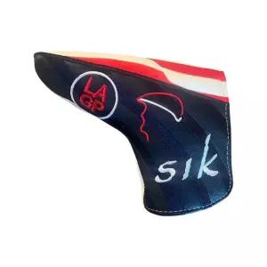 신제품! Sik 골프 LAGP 브라이슨 디챔보 US 오픈 LTD 에디션 퍼터 커버 블루-레드