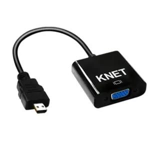 MICRO HDMI TO VGA RGB D-SUB 컨버터 변환젠더 케이블/모니터/TV/연결선/DVI/DSUB/변환/hdmi/젠더/c타입