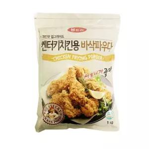 (1KG) 움트리 켄터키 치킨 파우더/스톡/닭튀김/즉석/만들기/간편/치킨용/바삭한/켄터키용/스탁/요리/분말