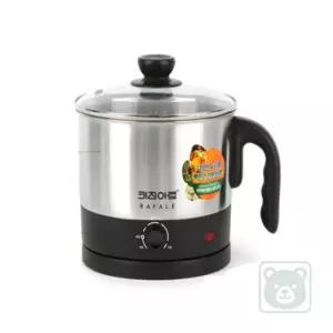 꼭필스 키친아트 전기냄비포트 1.7L 국산 작은전기포트