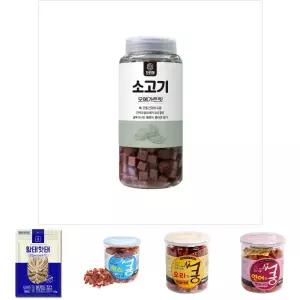 자연애 보틀 오메가 트릿 소고기 520g/애완견 노즈워크 큐브 훈련용 영양 강아지 간식 훈련 애견 개 반려견