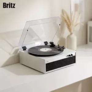 브리츠 BZ-AP40BT(화이트) 블루투스 턴테이블 LP플레이어