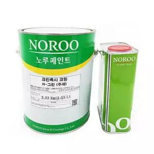 노루표페인트 에폭시페인트 크린폭시 상도 4kG (녹색/회색/H-그린)