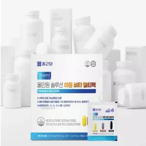 오메가3 비타민N미네랄 밀크씨슬 비타민B군 루테인 30포 피로영양제