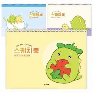 (BE) 3500 클라리온 리틀 케라 30매 스케치북 5권
