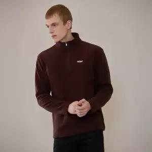 [르까프]르까프 24FW 남성 플리스 집업 티셔츠 브라운