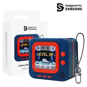 삼성 SMAPP 레트로픽셀 레벨업 갤럭시 버즈4 프로 케이스