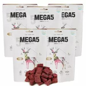 [NS홈쇼핑]펫프렌즈 메가파이브 150g x5개 강아지/고양이 오메가3 사슴져키간식...