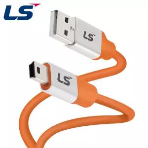 LS전선 USB2.0 슈퍼라이프사이클 High-Flex AM-Mini 5핀 케이블 1m LS-UBN-20H-010 [H@lu]