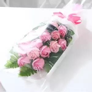 장미 15송이 꽃다발 핑크 로즈데이 성년의날 부부의날