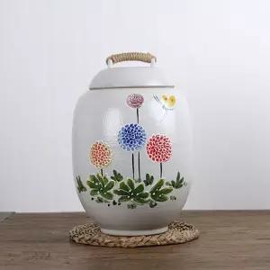 쌀통 국산 민들레 쌀독 10kg 소금항아리 현관소금 보관용기