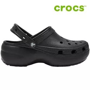 [크록스]크록스 샌들 u8- 206750-001  Womens Classic Platform Clog Black