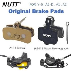 NUTT 2/4 피스톤 Y-5 A5-D 브레이크 패드  세라믹 유압 디스크 MTB 전기 자전거 스쿠터 켈리퍼 부품
