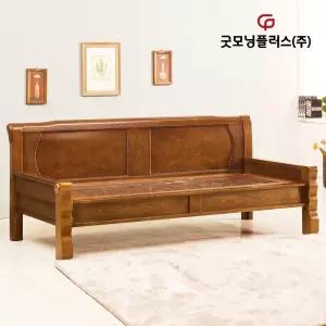 굿모닝플러스 GM3-WC04 카우치 3인용 온열 온돌 돌쇼파 흙소파 황토볼 