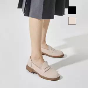 여화 지젤 소가죽 컴포트 로퍼 2colors