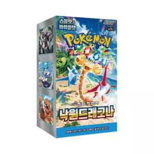 [정품 국내배송] 포켓몬 TCG 스칼렛 & 바이올렛 강화 확장팩 낙원 드래고나 박스 (30팩/한글판)
