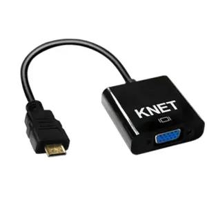 MINI HDMI TO VGA RGB D-SUB 컨버터 변환 젠더 케이블