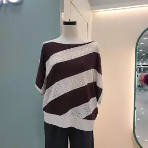 [수스]사선핫픽스 니트 S262BSW751/브라운_YS
