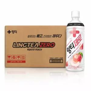 링티 제로 복숭아맛 500ml 24입