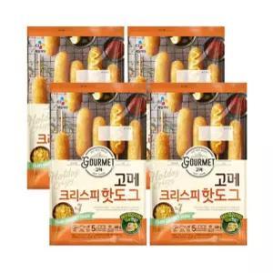 서치C3 400gX4개 즉석요리 고메 CJ 크리스피 핫도그 즉석식품 즉석밥자취생 생활