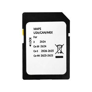 마즈다 3 2024, Cx-30 2024용 최신 액세서리 Cx-5 2024-2025용 SD Cx-90 2024-2025, 카드 버전 GPS 교체용 시스템 내비게이션 | 자동차 미국/캐나다용
