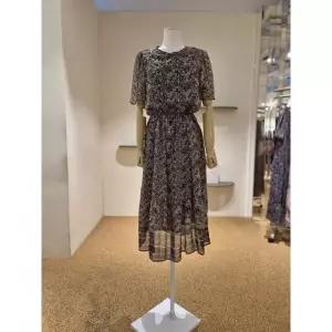 이월수량 써스데이아일랜드 프릴 포인트 보더믹스 원피스 T256MOP159 2786045