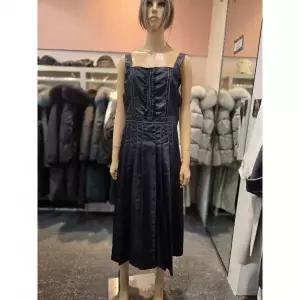 이월수량 프릴 포인트 플리츠 주름 서스펜더 원피스 EQ4WO-061 2787308
