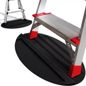확장형 미끄럼 방지 사다리 스톱 매트 27 x15.7 논슬립 고무 안정 패드 보조 스토퍼 바닥 보호용 계단식