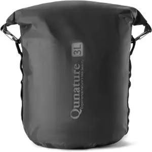 QNUNATURE 자전거 프론트 포크백 방수 3L/6L/12L 측면 지퍼가 달린 초경량 및 퀵 압축 롤 시스템 풀 테이핑