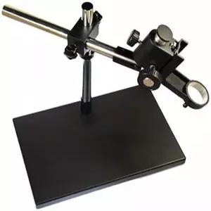 HAYEAR 헤비붐 스테레오 메탈 테이블 스탠드 산업용 마이크로스코프 50MM 렌즈 홀더 링 지지대 위로