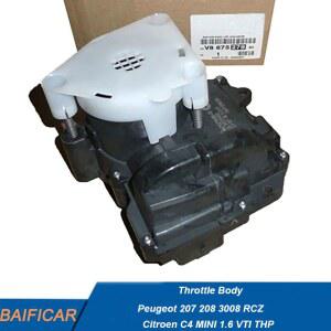 Baificar 브랜드 뉴 정품 163631 V867527880 13547528179 Citroen C4 MINI 1.6 VTI THP 푸조 호환 호환 207 208 3008 RCZ 용 스로틀 바디