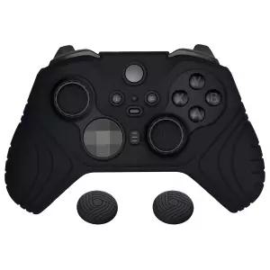 Xbox 엘리트 무선 컨트롤러 시리즈 2 코어용 PlayVital 사무라이 에디션 미끄럼 방지 실리콘 케이스 커버