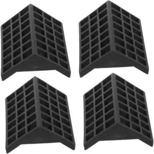 구호치 탁구대 코너 가드 세트 4팩 프로텍터 3.54 X 2.75 2.36 실내 가장자리 보호용 책상 랩 포함