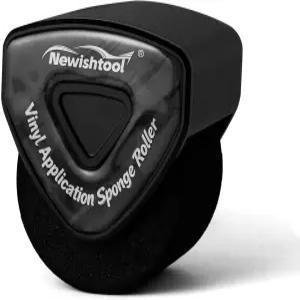 NEWISHTOOL 중장 롤러 프로 비닐 부착 랩 툴 폼 휠 스펀지 롤링 단일 롤 알루미늄 휴대용 내열성 심 리벳
