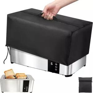 EEEKit 4조각 토스터 커버 Mueller UltraToast MT-110SS와 호환 600D 나일론 먼지 롱 슬롯 - 보호 및 보관