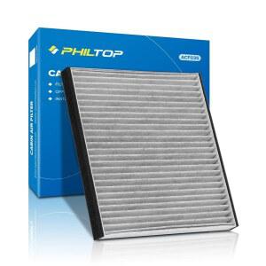 PHILTOP CF10132 HEPA CABIN AIR FILTER FOR TOYOTA LEXUS | CAMRY 2002-2006 AVALON 2000-2004 SIENNA 2004-2010 SOLARA 2004-2008 RX350 2007-2009 ES330 2004-2006