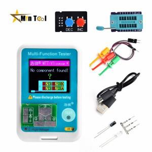 LCR-TC3 V2.3E MTT-V1 ESR 미터 트랜지스터 테스터 디스플레이 TFT 다이오드 3극 커패시턴스 SCR 인덕턴스3