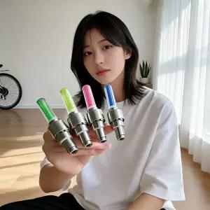 자전거 바퀴등 휠 라이트 램프 야간 안전 주행 야외 라이딩 튜닝 2개입-WFPZ2FK